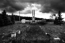 Contaminated lands, an evacuated village. Bartolomeevka, Gomel (Belarus)