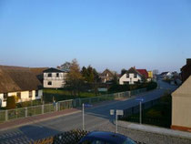 Blick vom Balkon