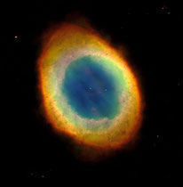 Nebulosa del Anillo en la Constelación de la Lyra.