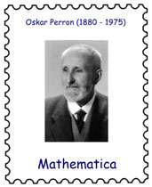 Kalenderblatt November 2025 Oskar Perron