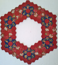 Kleinhexagons Tischläufer 40x40cm