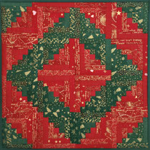 Log Cabin Tischdecke 55x55cm