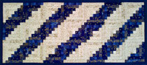 Log Cabin Tischläufer 95x45cm