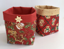 Weihnachtskörbchen, H 10cm