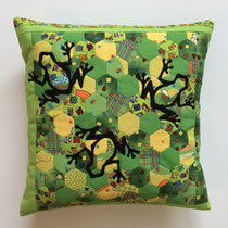 Frösche Kissen 35x35cm