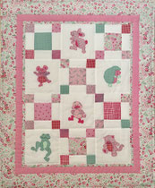 Happy Dancing Wanddecke 85x69cm