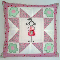 Prinzessin Kissen 35x35cm