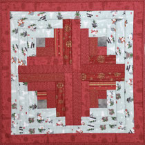 Log Cabin Tischdecke 54x54cm