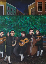 Serenade : P8 Canvas Oil 2014