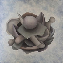 しるし : 600×600mm Canvas Oil 2015