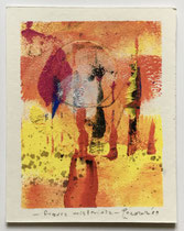 Figura misteriosa, 2019, 10 x 12 cm