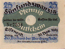 25 Pfennig, Vorderseite