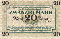 20 Mark, Vorderseite