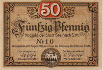 50 Pfennig, Vorderseite