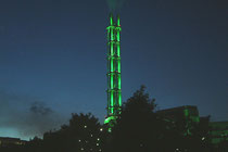 Juni 2004 - 150 Jahre alt wurden die Stadtwerke. Ein großes Fest rund um den grün erleuchteten Stadtwerke-Turm fand daher am ersten Juni-Wochenende statt.