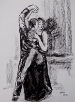 tango dancers