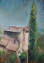 In der Provence   Öl_Lwd 50x70cm