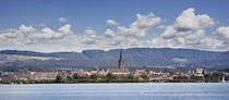 Radolfzell Münster und Uferanlagen vom See aus gesehen 190613-164 