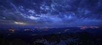 Abendlicher Blick vom Säntis auf den Bodensee 160720-879 