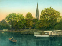 Juli: die Stadtbucht vor 1914