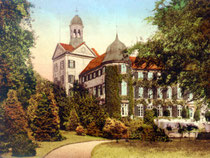 Deckblatt: das Großherzogliche Schloss vor dem 1. Weltkrieg