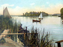 Mai: Am Großen Eutiner See im Jahr 1902