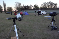 links VMC 200L GP-DX , rechts Meade SC , das 2. Treffen auf den Platz , die Anzahl der Leute ist noch bescheiden