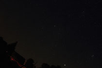 Richtung Osten , Fuhmann und Sternbild Perseus am Herbsthimmel