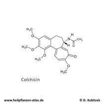 Colchicin Strukturformel