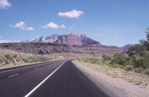 Im Jahre 1999 besuchte unsere Familie (meine Frau Rosemarie, unsere Tochter Sarah und ich), wieder den Südwesten der USA. Von Bern via Amsterdam ging es nach Las Vegas und von dort mit dem Mietauto Richtung Zion National Park.