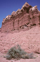 Die Bewohner Fruitas brachten  Obst, das sie in ihren Gärten ernteten, durch die enge Capitol Gorge und vorbei an den spektakulären Felsformationen nach Hanksville. Die Reise mit Pferdegespannen war beschwerlich und oft wegen schlechtem Wetter unmöglich.