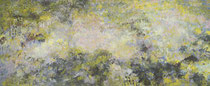 o.T.,2016, 180x75cm, Leimfarbe auf Leinwand
