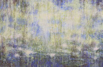 "Wasserland" Eitempera auf Leinwand