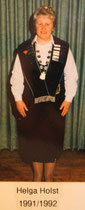 1991 - 1992 Helga Holst