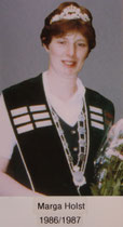 1986 - 1987 Marga Holst