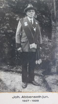 Johann Abbenseth jun. - 1927/1928