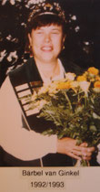 1992 - 1993 Bärbel van Ginkel