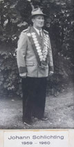 Johann Schlichting - 1959/1960