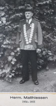 Hermann Matthiesen - 1954/1955