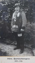 Hinrich Schlichtmann - 1933/1934