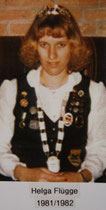 1981 - 1982 Helga Flügge