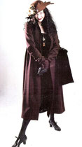 Woolen Eugenia Coat, Silk Velvet Circle Gown      $650 / $375