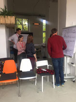 Studenten in der Teamarbeit, Tolle junge Menschen!
