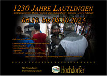 1230 Jahre Jubiläum Albstadt Lautlingen