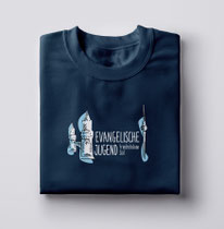Logo für die Jugendarbeit von drei evangelischen Gemeinden in Friedrichshain Süd, Berlin