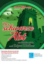 Plakat-/Flyerdesign 2019 für die Theatergruppe "TheaterOffenbarung", Berlin