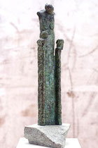 "Lebensweisheit" - Bronze, 50cm