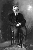 A guess: possibly Peter Berg, immigrant from Germany 1861, father of great-grandfather William Christian Berg