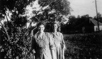 Mayme Lundgren and Gladys Banker