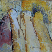 347  //  "Drei Gelbe"  //  2005  //  Öl auf Holz  //  30x30cm